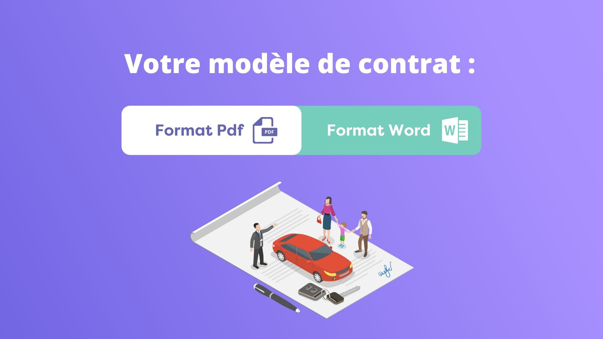 [Modèle] Contrat de location de voiture Fleetee